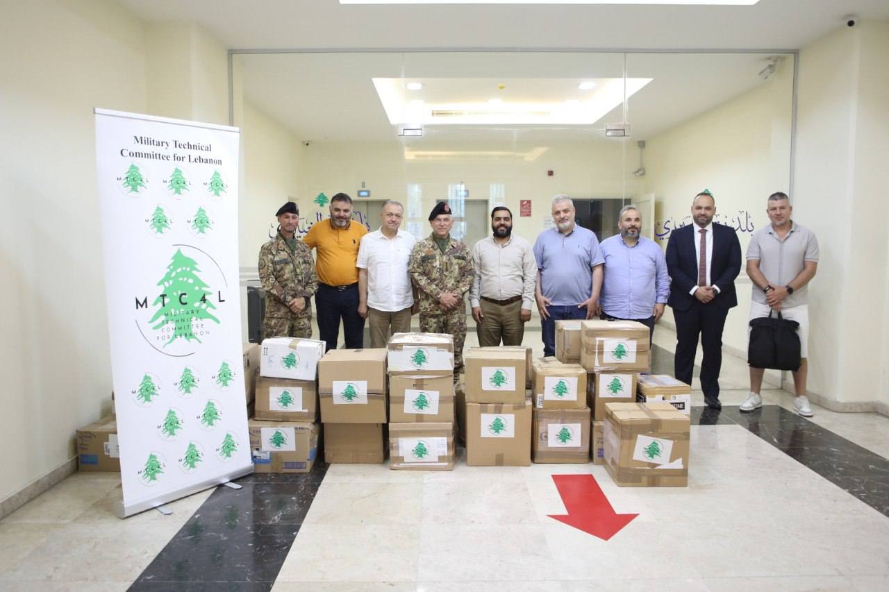 البعثة العسكرية الإيطالية تقدّم دعماً صحياً لبلدية الغبيري
