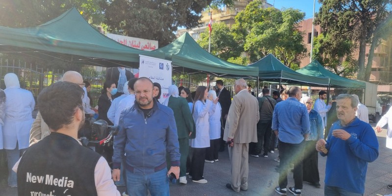 حملة التوعية حول هشاشة العظام بدعم وحضور من بلدية طرابلس