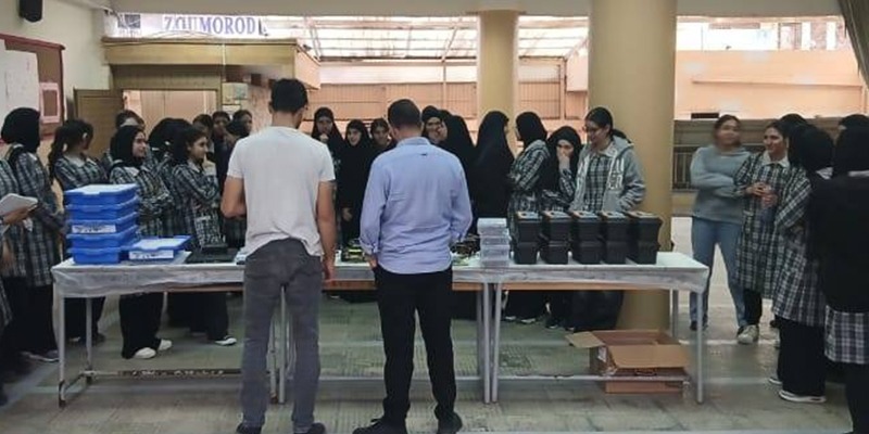 نشاط تربوي مبتكر في مجال البرمجة والروبوت بحضور اتحاد بلديات الضاحية 