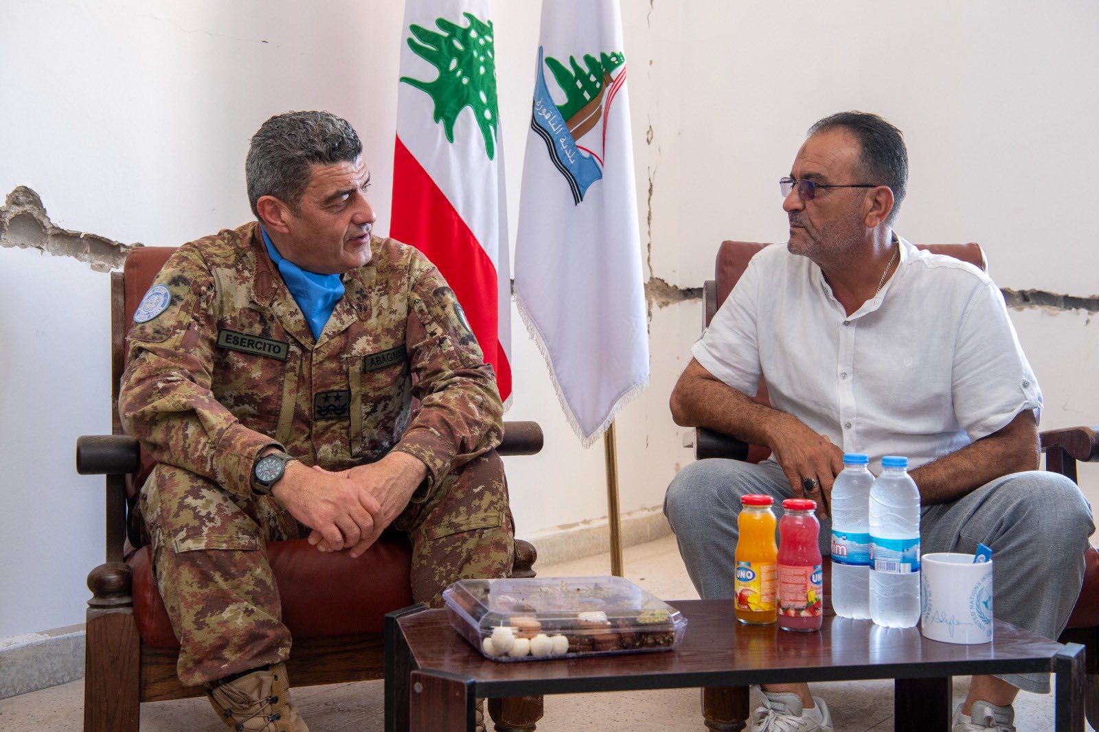 زيارة رسمية لقائد اليونيفل إلى بلدية الناقورة وبحث في حاجات البلدة