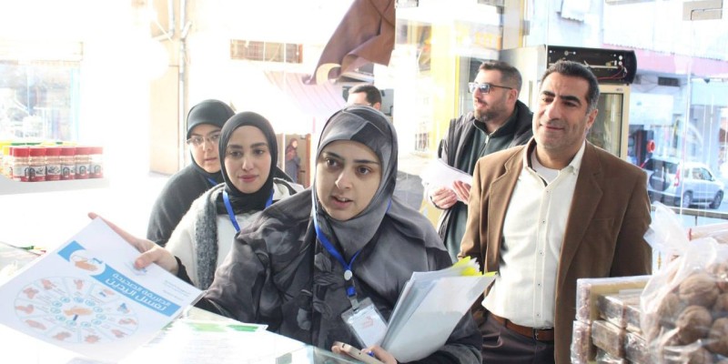 لجنة الأنشطة الصحية في بلدية جبشيت تطلق حملة سلامة الغذاء 