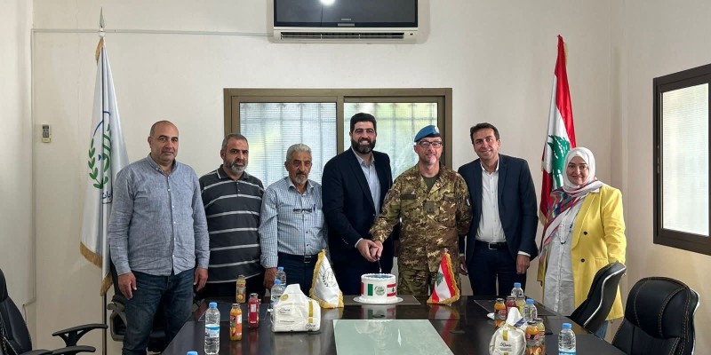 بلدية قلاوية تبحث مع قائد القطاع الغربي في اليونيفيل سبل التعاون واحتياجات البلدة