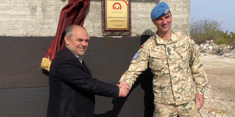 بلدية الطيري تتسلّم خزان مياه جديد بتمويل بولندي وبالتعاون مع اليونيفيل