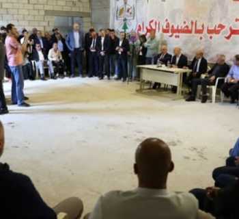 وزير الداخلية يتفقد مشاريع شحيم ويبحث مع البلدية تحديات البنى التحتية والنزوح
