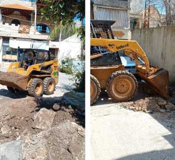 بلدية الشرقية تنهي صيانة شبكات المياه تمهيداً لتعبيد الحفر