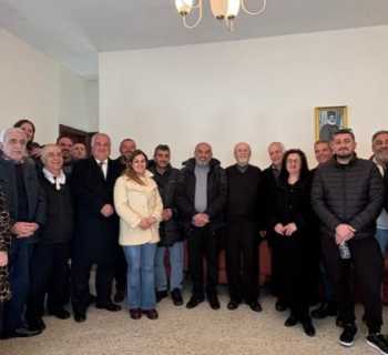 وفد من بلدية رأس المتن يزور كنيسة سيدة البشارة لتقديم التهاني