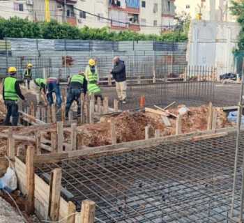 بلدية برج حمود تستكمل إنشاء المركز الإجتماعي على أرض مرآب الملعب البلدي