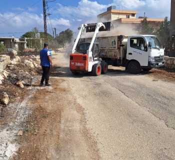 بلدية برعشيت تُنفّذ حملة نظافة شاملة للحفاظ على جمال البلدة