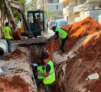اتحاد بلديات الضاحية الجنوبية يواصل تأهيل البنى التحتية وتحسين تصريف مياه الأمطار في حارة حريك