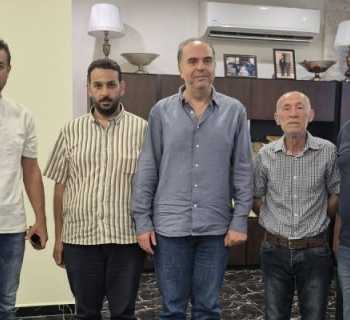 بلدية جويا تبحث مع مدير عام مياه لبنان الجنوبي واقع المياه وحاجات البلدة
