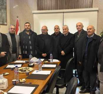 اتحاد الشوف السويجاني في جولة تهنئة بعيدَيْ الميلاد ورأس السنة