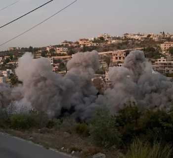 بلديّتا طرفلسيه وعيناثا: صامدون وسنعيد إعمار ما هدّمه العدو