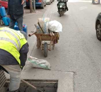 قسم الأشغال في بلدية برج البراجنة يواصل تحسين البنية التحتية