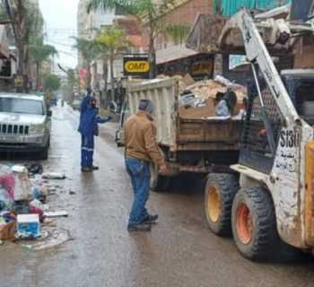بلديّة برج البراجنة تواصل رفع النفايات بالتعاون مع شركة 