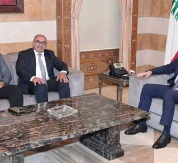 الحجار يبحث مع رئيس بلدية شتورا شؤون البقاع وقضاء زحلة