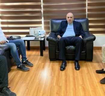مدير عام وزارة الزراعة بحث ورئيس اتحاد بلديات قضاء البترون أوضاع قطاع الزراعة