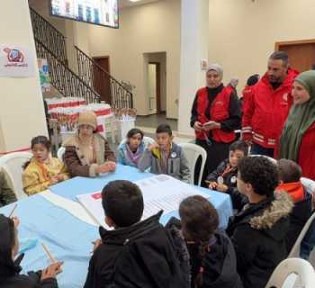 رئيس بلدية بعلبك يواكب الصليب الاحمر في نشاط ترفيهي للأطفال حول الإستخدام الآمن لوسائل التواصل