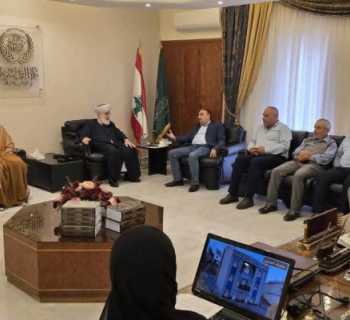 وفد من اتحاد بلديات الضنية وفعاليات كفربنين يعرض مشروع وقف 