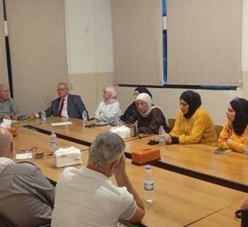بلدية كفررمان تبحث سبل التعاون مع الأندية والجمعيات في البلدة