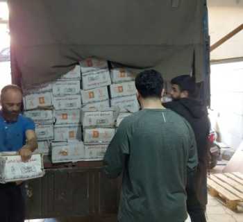 اتحاد بلديات بنت جبيل يوزّع 1000 حصة غذائية على النازحين بدعم مصري