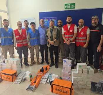 اتحاد بلديات صور يتسلّم معدات إسعافات أولية لتعزيز جهوزية فرق المستجيب الأول