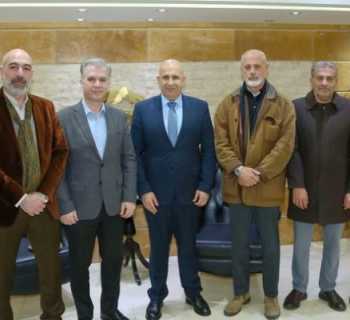 وفد من منطقة العرقوب الجنوبية يبحث مع المدير العام للدفاع المدني سبل تعزيز الجهوزية