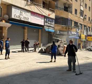 شرطة بلدية حارة حريك تواكب أعمال رفع الأنقاض وإعادة الخدمات في الأحياء المتضرّرة