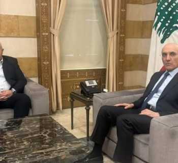 الحجار يبحث مع محافظ بيروت شؤون العاصمة وتداعيات النزوح