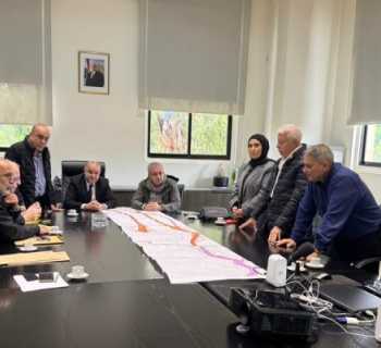 بلدية صيدا تبحث مع مجلس الإنماء والإعمار تعديل تخطيط أوتوستراد الجنوب