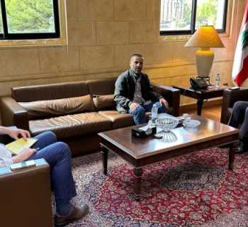 بلدية بيت حاويك تبحث مع مجلس الإنماء والإعمار مشاريع الطرق والصرف الصحي