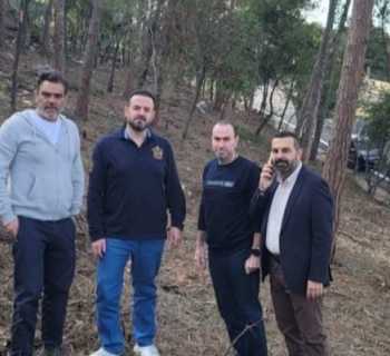 بلدية جونية وبالتعاون مع وزارة الزراعة تباشر معالجة اليباس في أحراج جبل حريصا