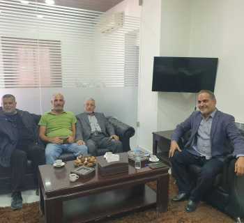 رئيس اتحاد بلديات غربي بعلبك يبحث في المشاريع المائية القائمة