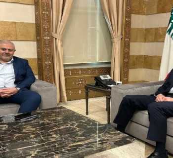 وزير الداخلية ومحافظ بيروت يبحثان تأمين مراكز إيواء إضافية للنازحين