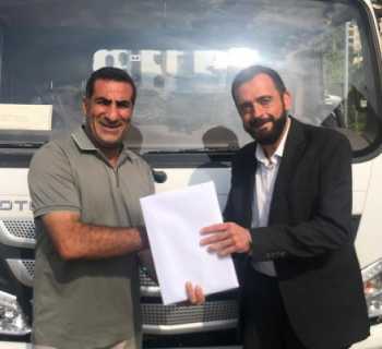 بلدية جبشيت تتسلّم آلية لجمع النفايات مقدّمة من مجلس الإنماء والإعمار