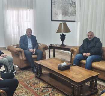 اجتماع مع محافظ بيروت: عرض واقع النزوح وتنسيق الاستجابة البلدية خدمةً للنازحين