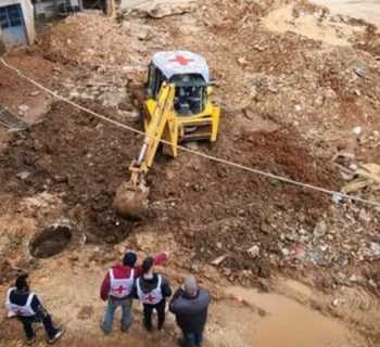 مؤسسة مياه البقاع تباشر إصلاح شبكات المياه في النبي شيت بدعم الصليب الأحمر الدولي