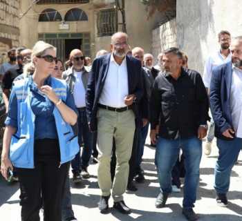 اتحاد بلديات بنت جبيل يعرض أولويات التعافي وإعادة الإعمار أمام وفد أممي