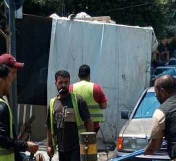 حملة لإزالة التعديات في برج أبي حيدر والطريق الجديدة ضمن خطة لتنظيم السير في بيروت