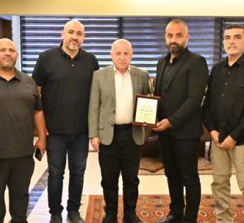 بلدية معروب تكرّم رئيس مجلس الجنوب وتبحث تنفيذ مشروع لتعميق بئر ارتوازي