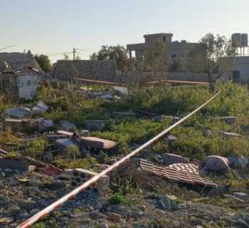 بلدية معروب تحذّر من مخلفات الحرب وتدعو لعدم الاقتراب من حي كرم البور