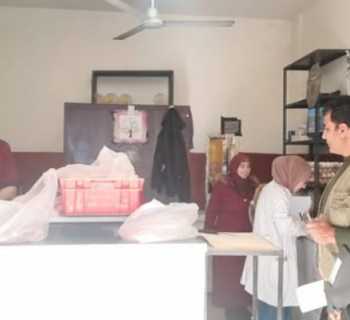 بلدية علي النهري  تباشر بجولات ميدانية تطبيقاً لمعايير سلامة الغذاء