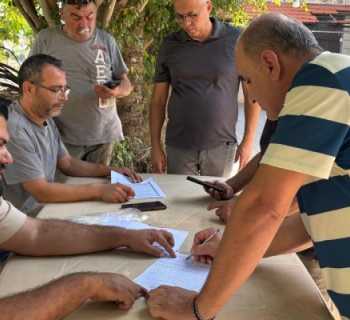 بلدية النميرية واكبت توزيع مواد تنظيف على النازحين بالتعاون مع جمعية «نبض للتنمية»