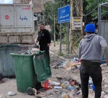 بلدية قانا تواصل أعمال النظافة مع عودة الأهالي إلى البلدة