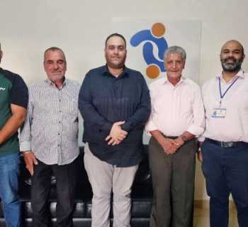 رئيس بلدية بنعفول ومختار عرب الجل يزوران الجمعية الاجتماعية في شحيم