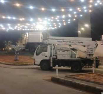 بلدية برج البراجنة تستكمل أعمال الصيانة والإنارة بالتعاون مع التجار