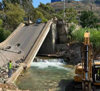 بلدية قاقعية الجسر تثمن استحداث ممر مؤقت قرب الجسر المدمر جراء العدوان الإسرائيلي