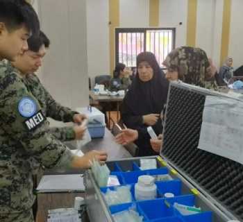 يوم صحي مجاني في بلدية طيردبا قدّمته الكتيبة الكورية