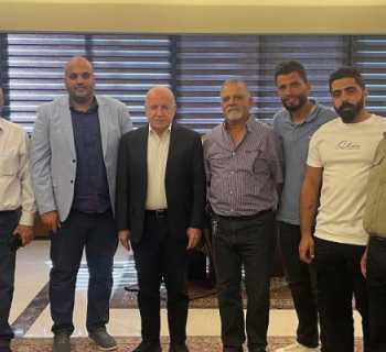 بلدية لبايا تزور رئيس مجلس الجنوب لاستكمال بعض الدراسات والمشاريع