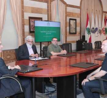 وزير الداخلية والبلديات يبحث مع بلديات بنت جبيل ورميش ودبل وغلبون أوضاعها واحتياجاتها
