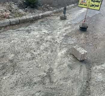 بلدية صربّين تُباشر أعمال صيانة الطرقات ضمن الإمكانات المتاحة